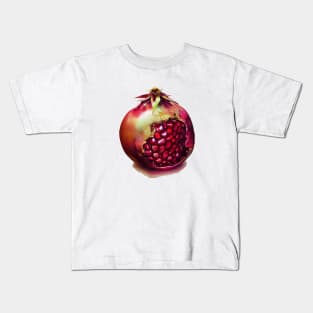 Pomegranate Seeds Shining like Jewels Kids T-Shirt